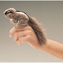 Folkmanis Finger Puppet - Chipmunk