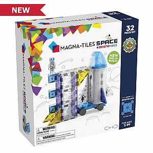 Space 32-pc Magna-Tiles